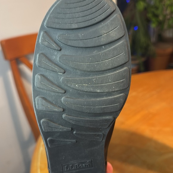 L.L. BEAN BLACK LEATHER RIDING BOOTS 8.5 - Picture 6 of 15